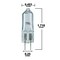 OSRAM BRL 64610 bulb - 50w 12v HLX G6.35 Bi-Pin Halogen Light Bulb